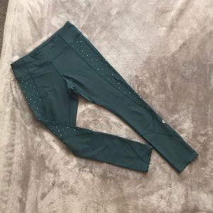 Lululemon Forest Green Run Tights